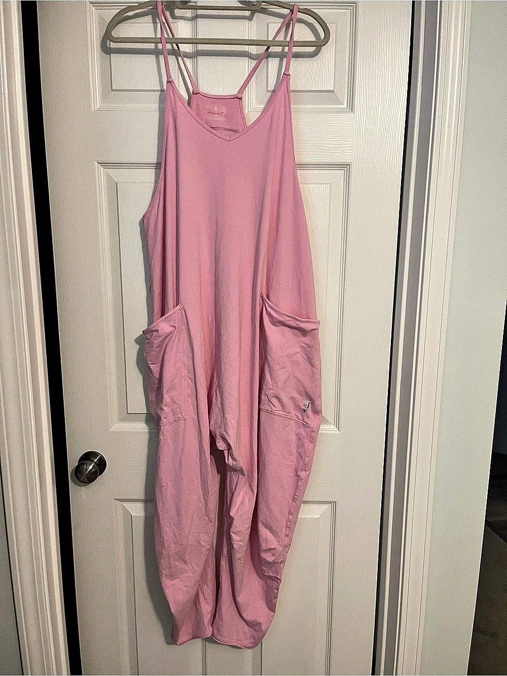 Free People Movement Hot Shot Onesie Pink Jumpsuit Romper Size M